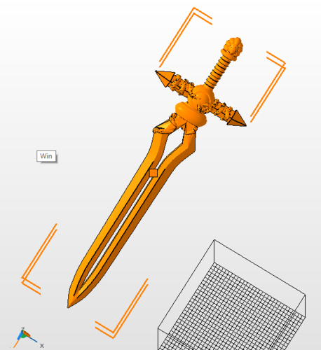 simbad cosplay sword 3D Print 280314