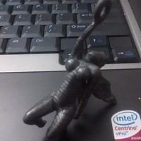 First Female Nude Fairy 6g Earring Charm - Thumbnail 2