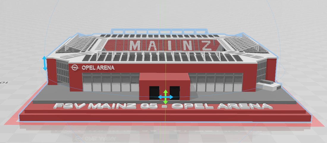 FSV Mainz - Opel Arena 3D Print 280370