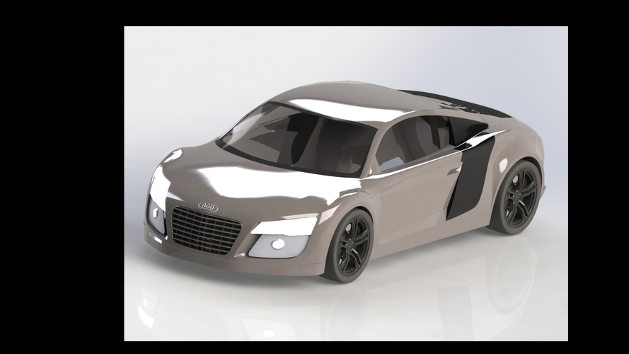 Audi R8 model for 3d print 3D Print 280385
