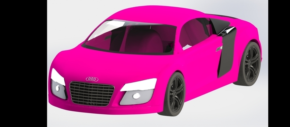 Audi R8 model for 3d print 3D Print 280387