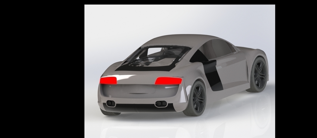 Audi R8 model for 3d print 3D Print 280389