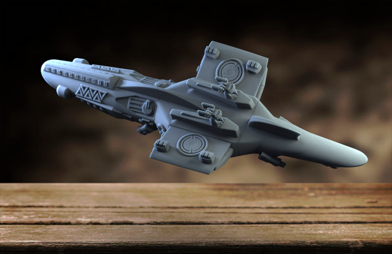Space shark 3D Print 280428