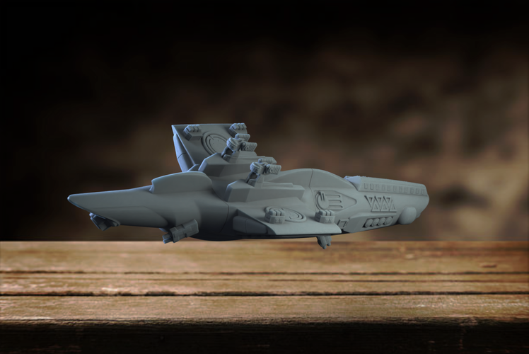 Space shark 3D Print 280429
