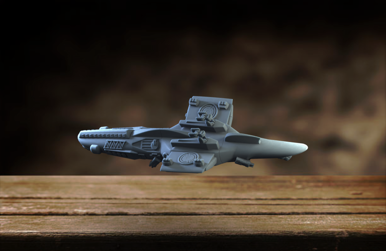 Space shark 3D Print 280430