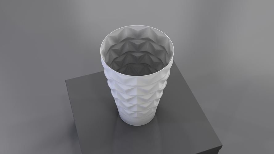 CrocoSkin - VASE serie   3D Print 280472