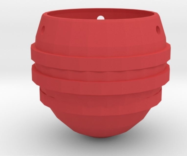 Hanging plant pot 3D Print 280511