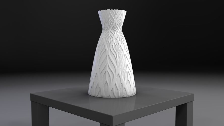 OldSchool Floral- VASE serie   3D Print 280521