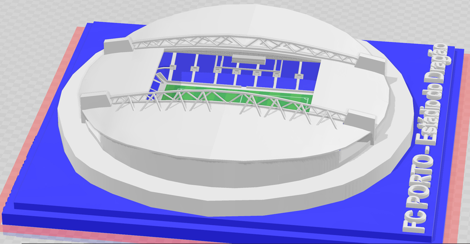 3D Printed FC Porto - Estádio do Dragão by Swiftland Replicas | Pinshape