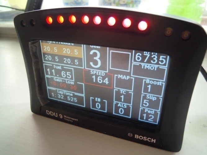 (rus) DIY Bosch DDU 9 replica dashboard 3D Print 280599