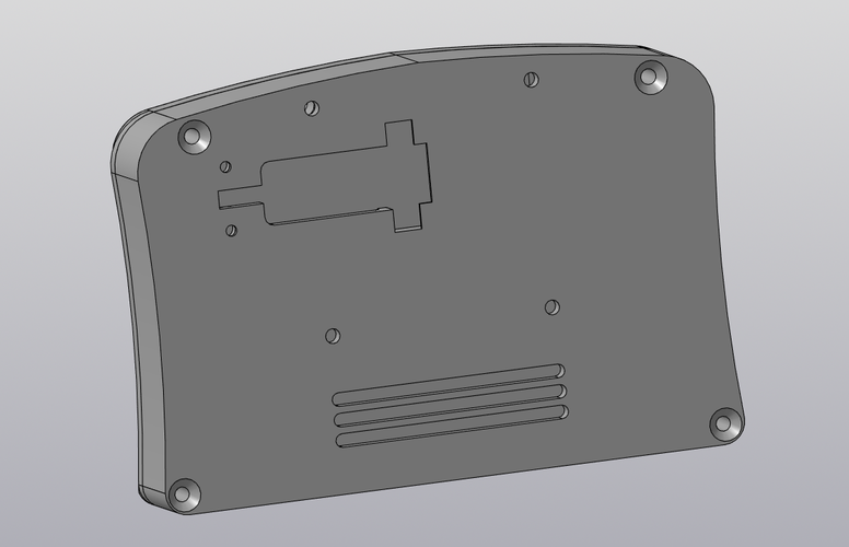 (rus) DIY Bosch DDU 9 replica dashboard 3D Print 280602