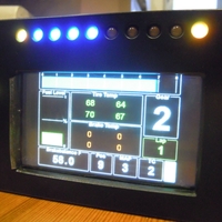 (rus) DIY Cosworth CDU (01D-640030) replica dashboard - Thumbnail 2