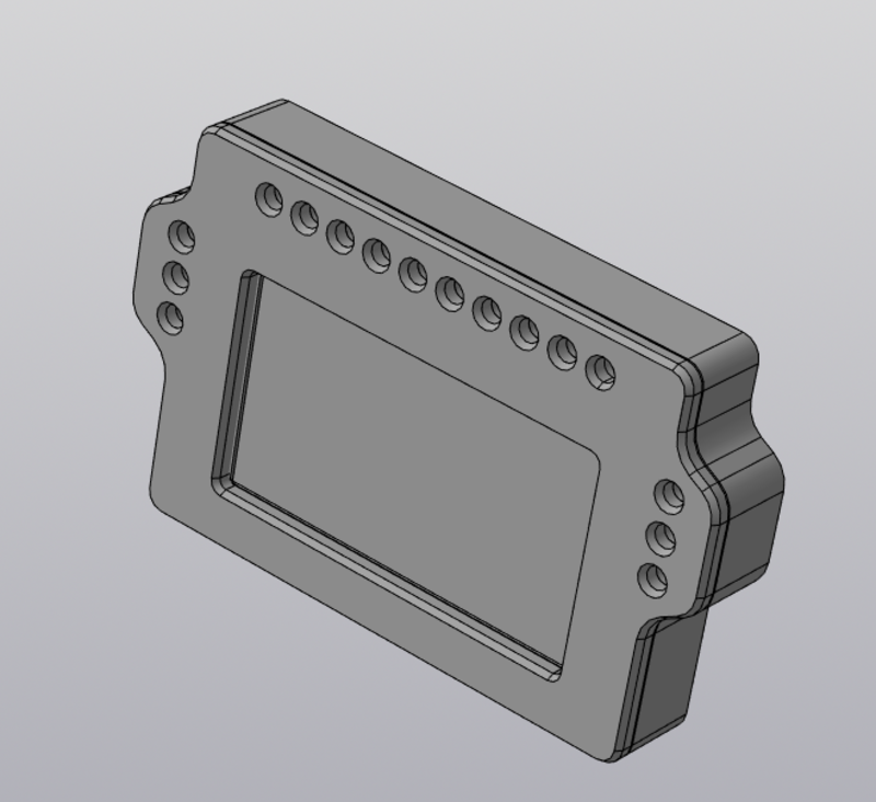 (rus) DIY Cosworth CDU (01D-640030) replica dashboard