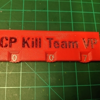 Small Kill Team Points Tracker 3D Printing 280631