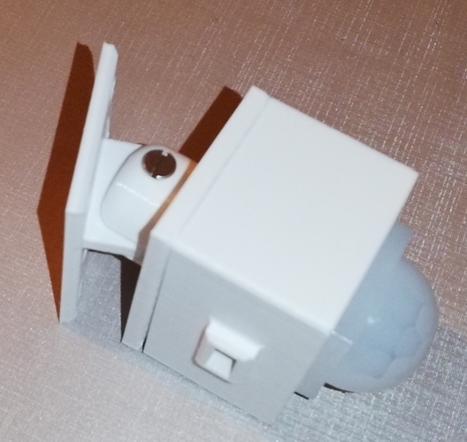 PIR Box and suport 3D Print 280660
