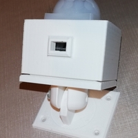 Small PIR Box and suport 3D Printing 280662