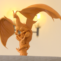 DRAGON ON BROKEN TREE - Thumbnail 8