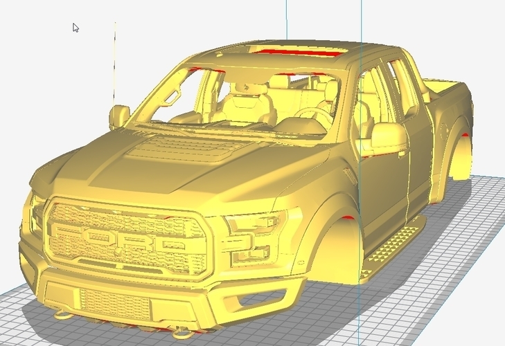 Ford Raptor 3D Print 280784
