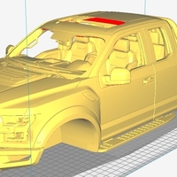 Small Ford Raptor 3D Printing 280786