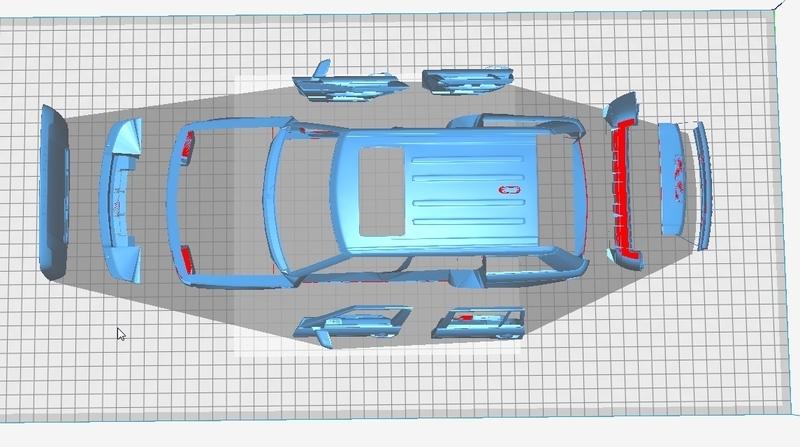 Range Rover Geometry Range Rover - Pinshape
