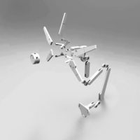 Odradek Death Stranding 3D print model - Thumbnail 25