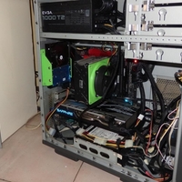 Hard disk mount on 120 fan holder - Thumbnail 1