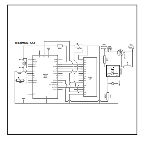 Thermostat Arduino 3D Print 280851