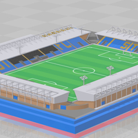 Small Shrewsbury Town FC - New Meadow 3D Printing 280864