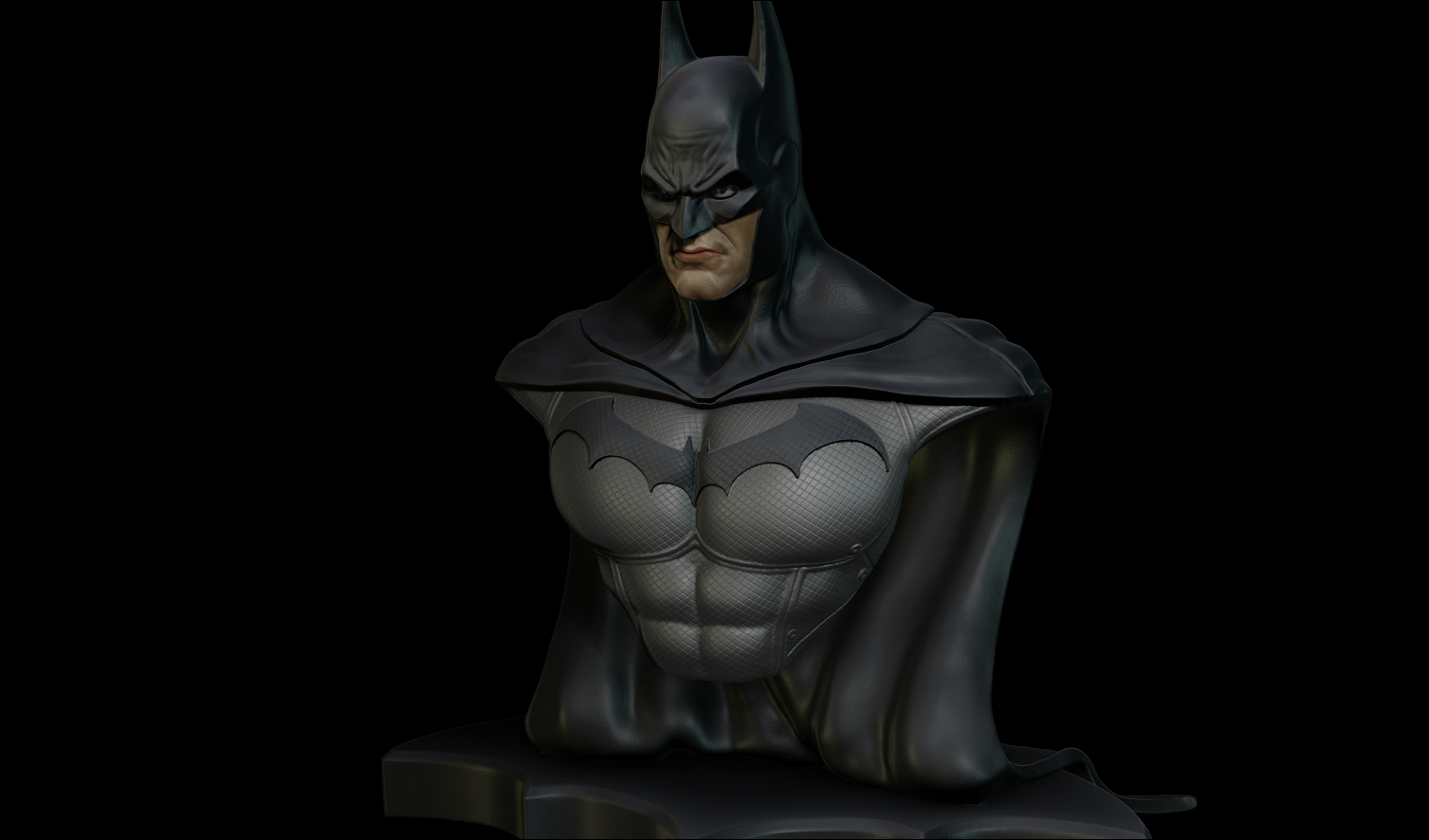 3D Printed Mask Batman Arkham city by David_Ruiz | Pinshape