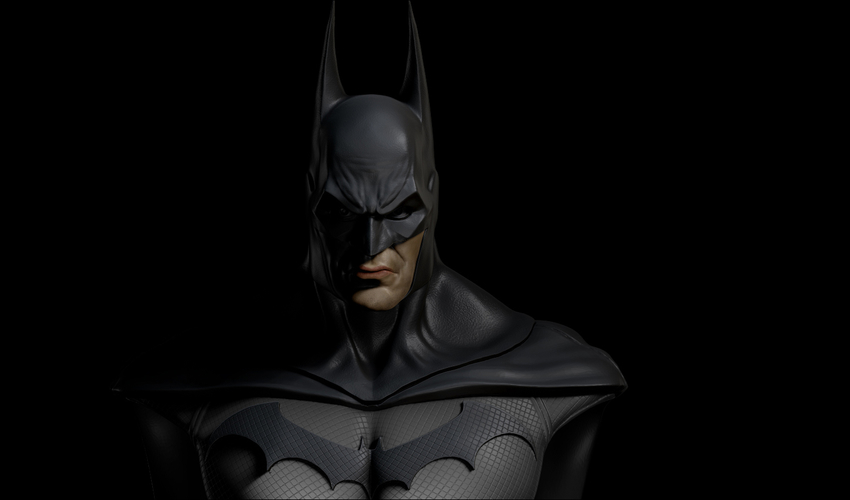 Mask Batman Arkham  city 3D Print 280924