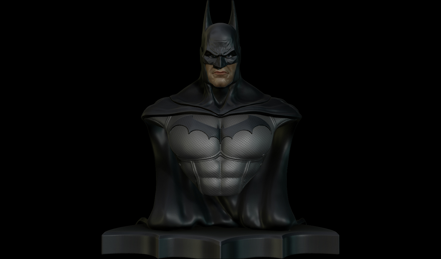 3D Printed Mask Batman Arkham city by David_Ruiz | Pinshape