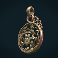 Scrollwork Pendant - Thumbnail 5