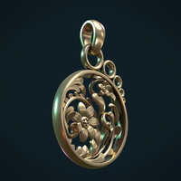 Scrollwork Pendant - Thumbnail 6