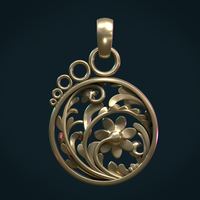 Scrollwork Pendant - Thumbnail 7