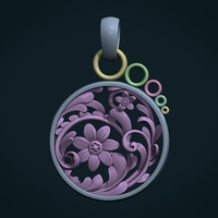 Scrollwork Pendant - Thumbnail 14