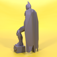 BATMAN Low Poly dark Knight - Thumbnail 11