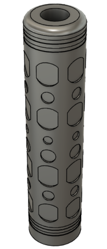 Nerf Silencer 3D Print 281006