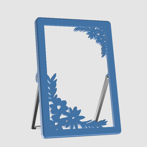 Desktop photo frame