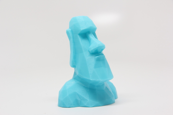 Medium Low Poly Moai 3D Printing 28105