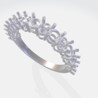 Small Ring princess 3D Printing 281050