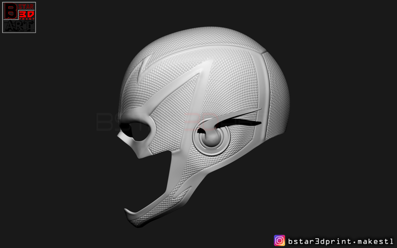 Flash Helmet Season 6 3D print model 3D Print 281071