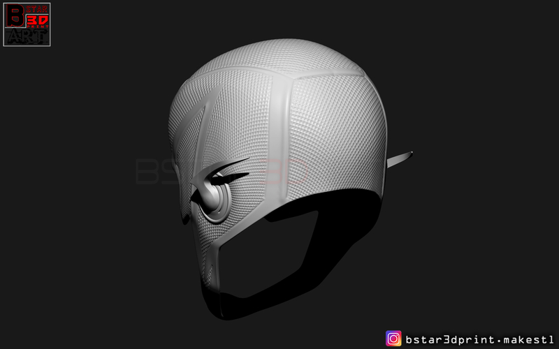 Flash Helmet Season 6 3D print model 3D Print 281072