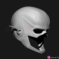 Flash Helmet Season 6 3D print model - Thumbnail 16