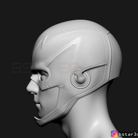 Flash Helmet Season 6 3D print model - Thumbnail 19