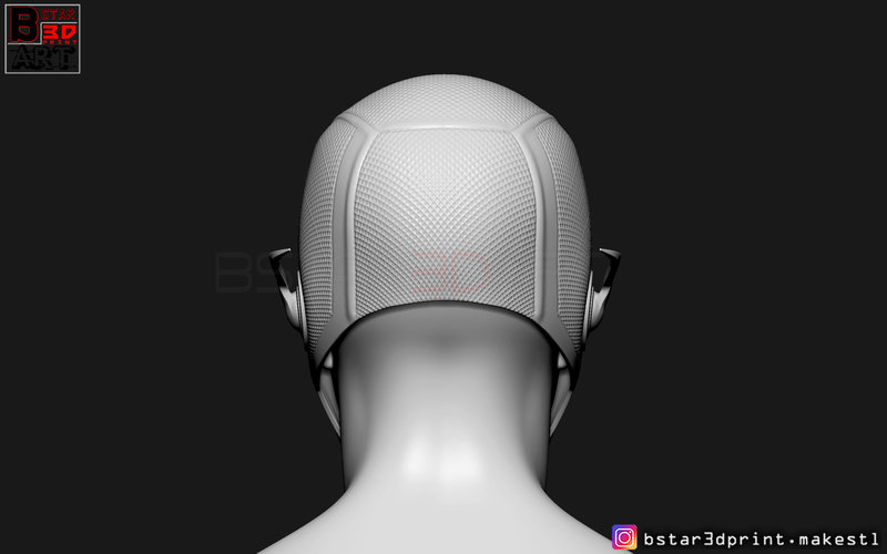 Flash Helmet Season 6 3D print model 3D Print 281079