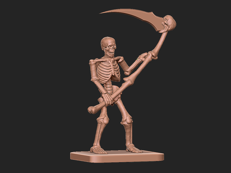 Skeleton tribute to HeroQuest