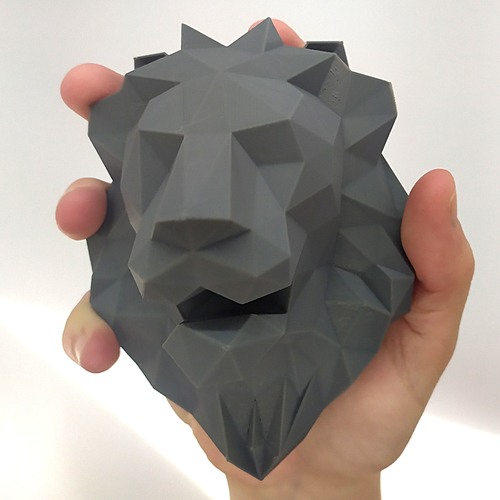 Decoration -Lion (LowPoly) 3D Print 281188