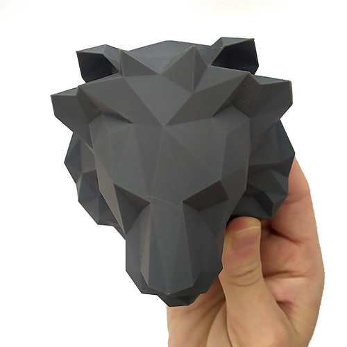 Decoration -Lion (LowPoly) 3D Print 281190