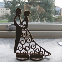 Small Bride & Groom 3D Printing 281237