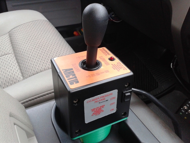 Snow Plow Joystick Cupholder Mount